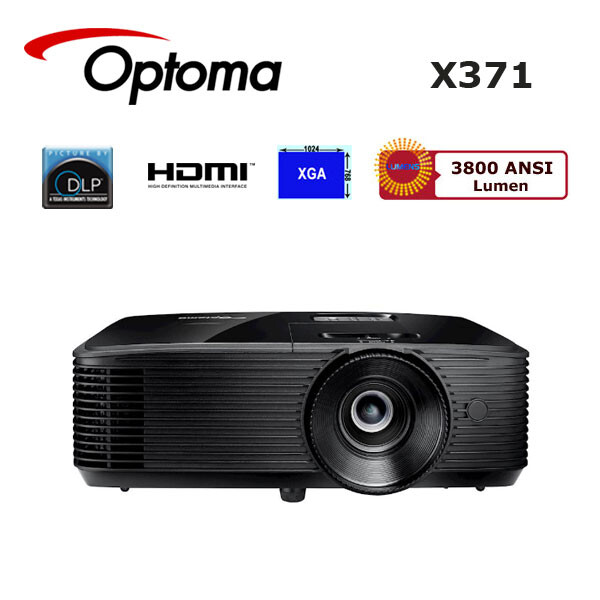 Proyector Optoma X371 XGA 3800L HDMI ANSI 